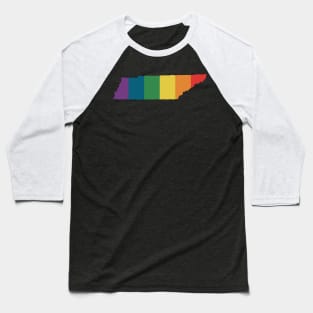 Tennessee State Rainbow Baseball T-Shirt